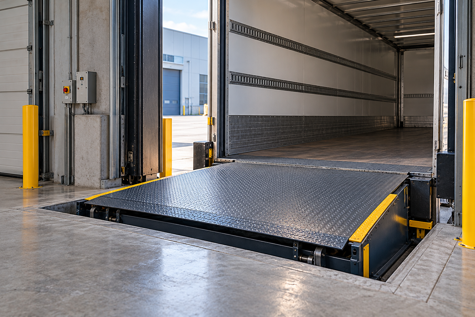 Dock Loading Platform TREVIK Dock Leveller Selection & Pit Planning Guide