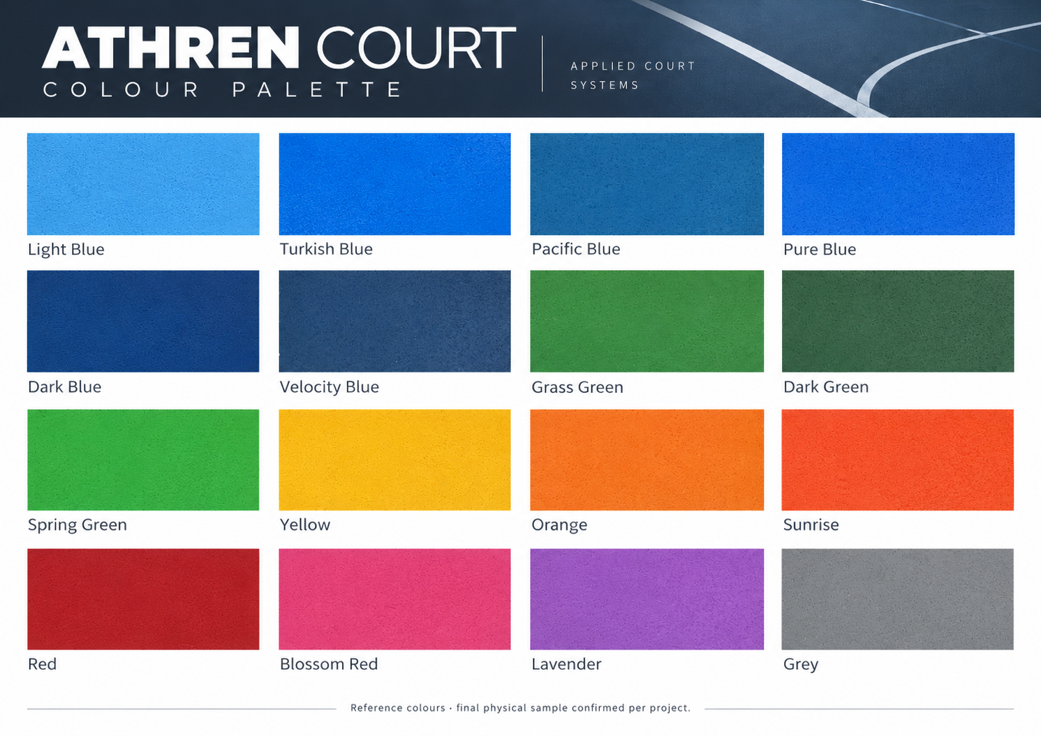 ATHREN COURT reference colour palette