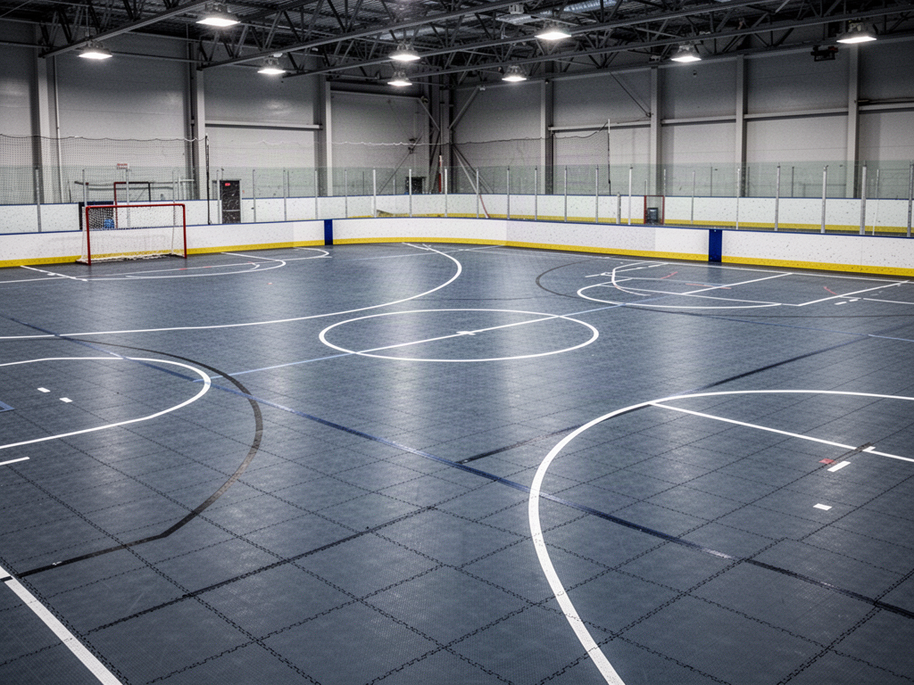 Fast-Surface Sport Tiles application concept