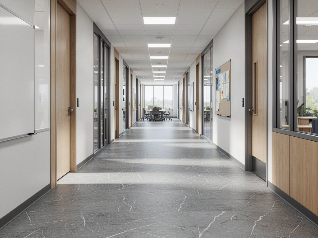 Space flooring application concept