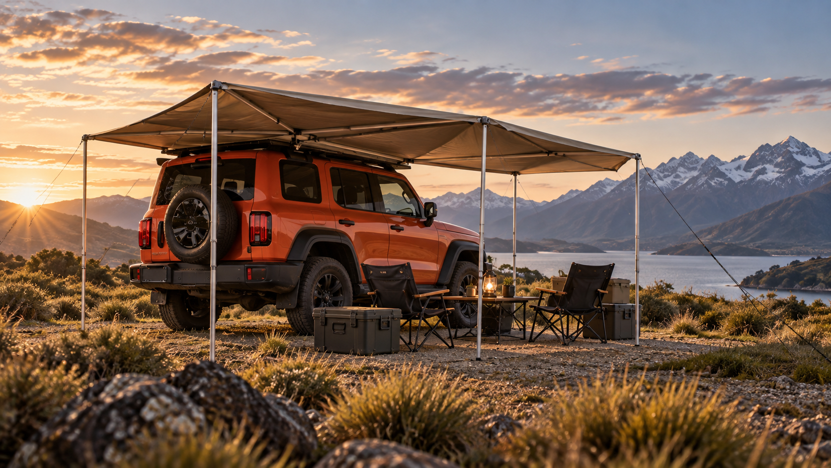 VÆRDR 270 270° adventure awning product presentation