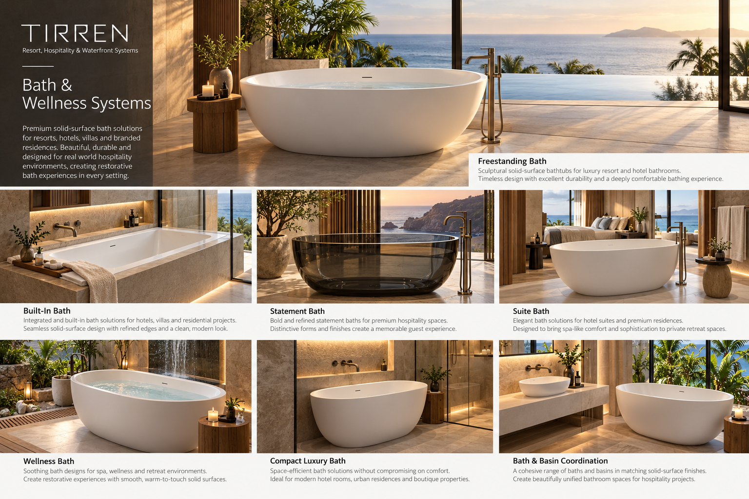 TIRREN bath and wellness systems