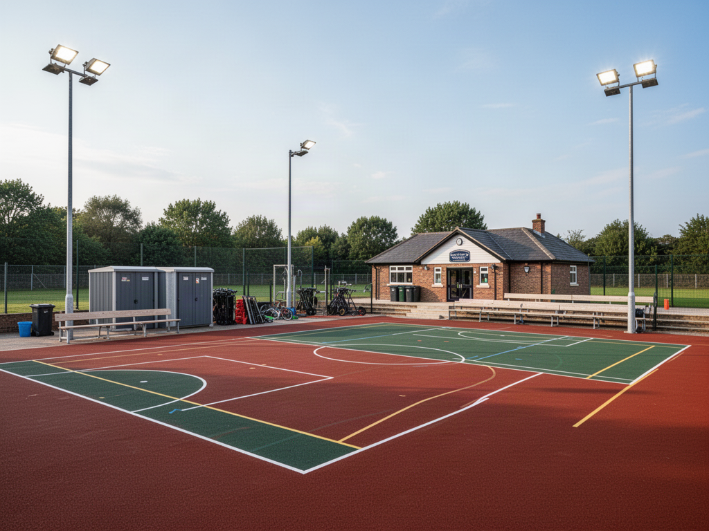 New Zealand sports club and community facility with multiple courts