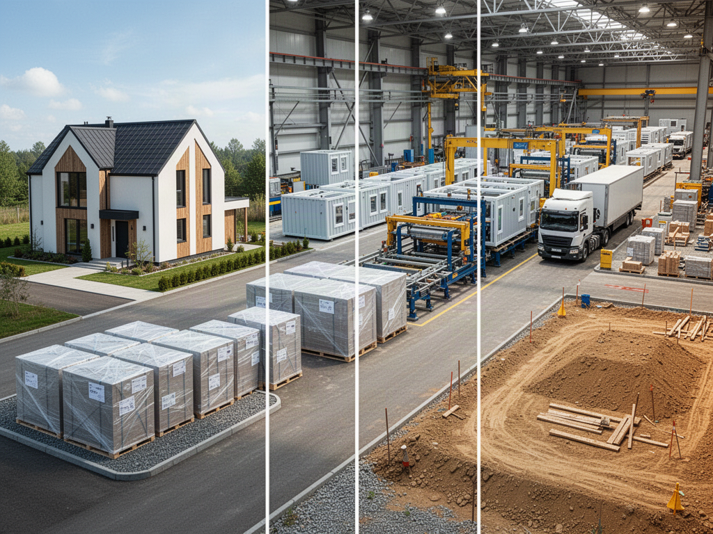 ARVELL prefabricated-home project process application reference