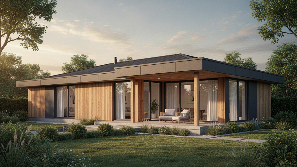 ARVELL R176 full-size single-storey prefabricated residence
