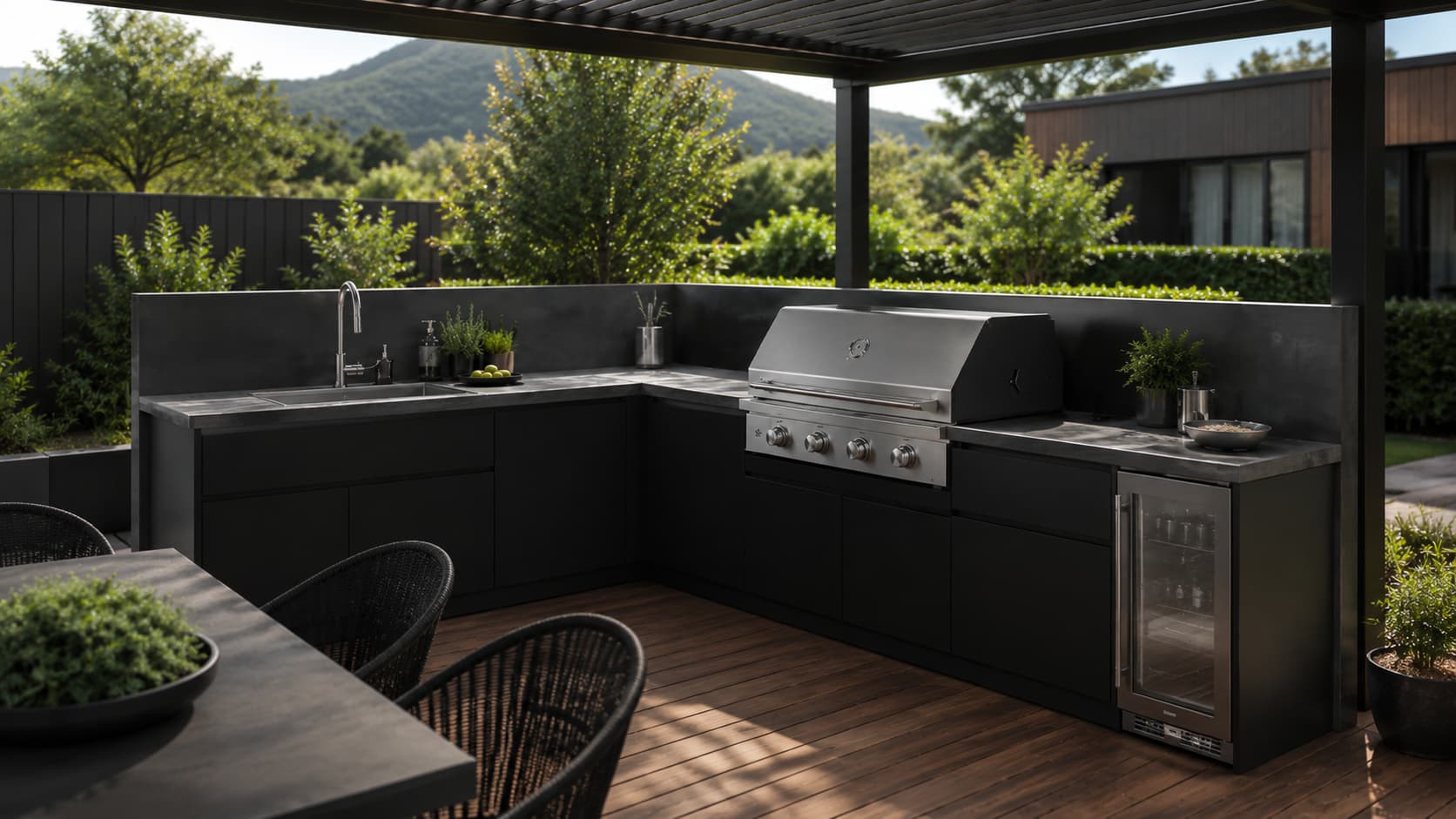 ARVIK Outdoor Kitchens — Nordic modular outdoor living