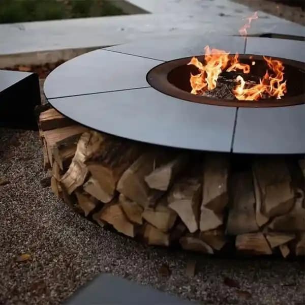 Helios Round Fire Table product view 2