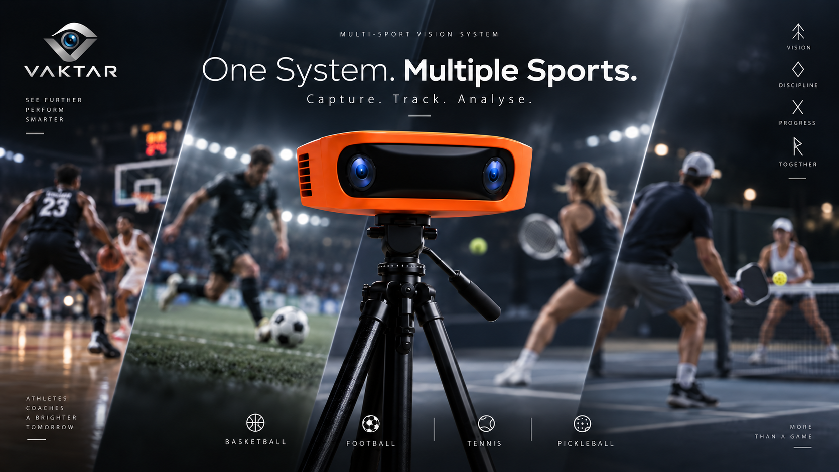 VAKTAR multi-sport vision system for school and education environments