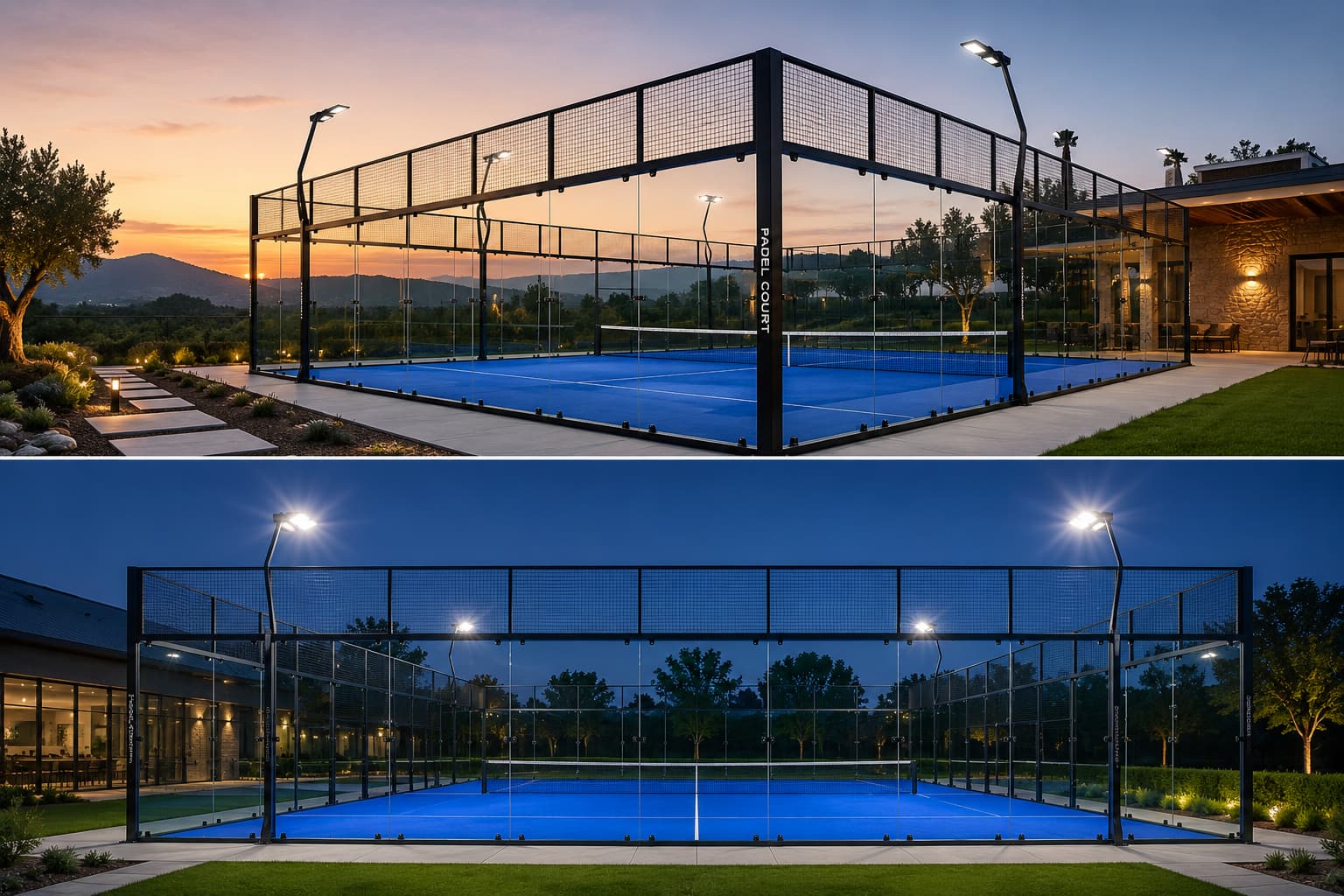 VETRAVA 360 Padel — Panoramic padel court