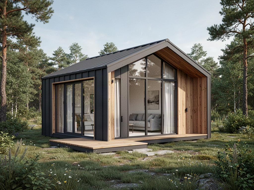 ARVELL C29 compact prefabricated studio home