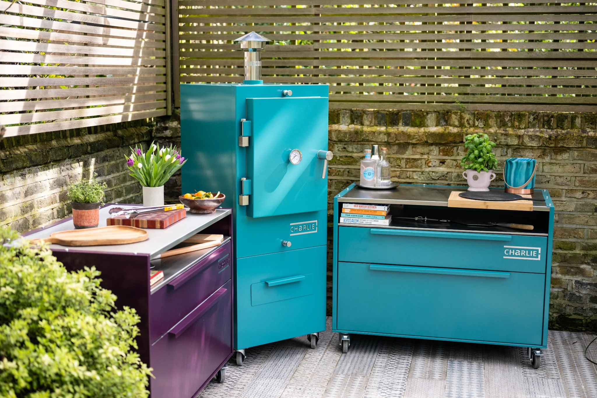 Cheeky Charlie outdoor charcoal oven