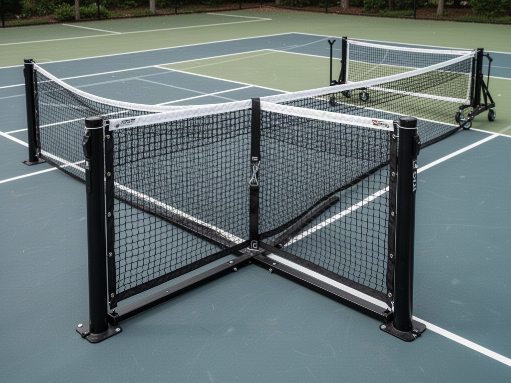 Pickleball net and post systems application reference