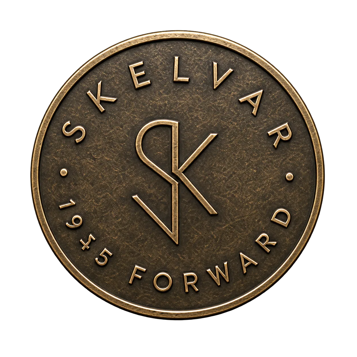 SKELVAR 1945 Forward coin