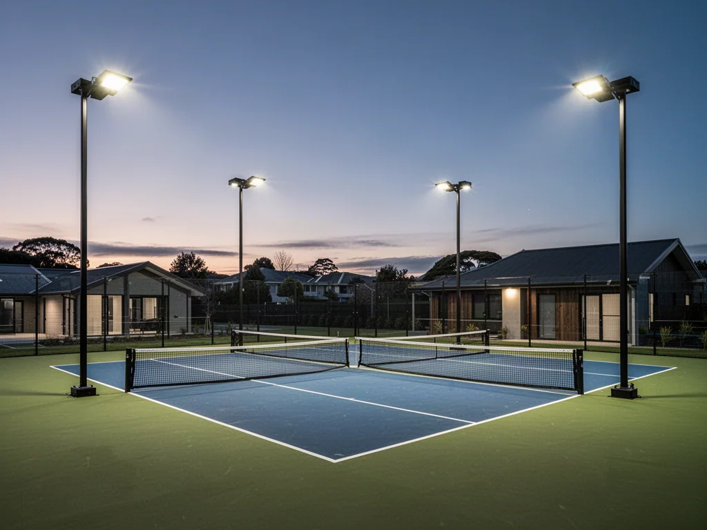 Sports lighting — Court infrastructure
