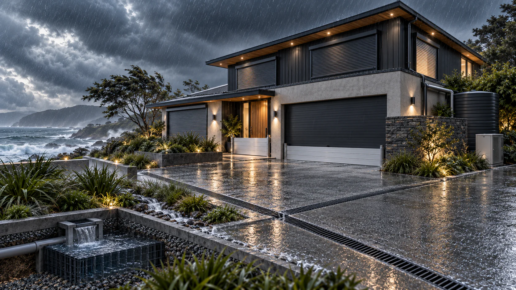Weather Protection — Wind · flood · fire · heat · outage